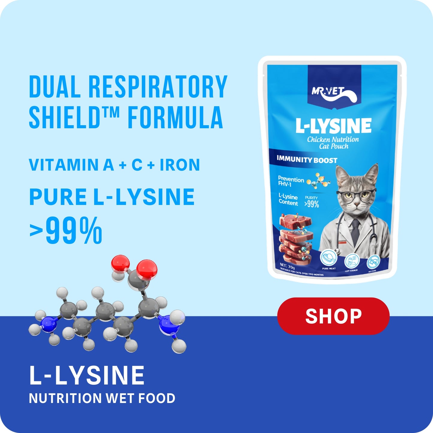 Mr.Vet Nutrition Cat Pouch 70g