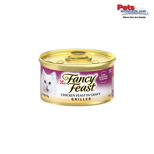 Fancy Feast Grilled Cat Wet Food Chicken Feast 85g