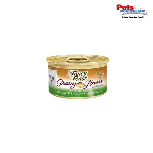 Fancy Feast Gravy Lovers Cat Wet Food Salmon Feast in S.Salmon 85g