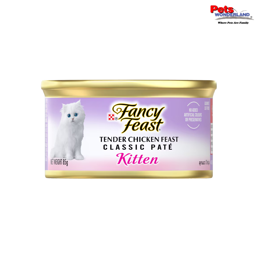 Fancy Feast Classic Pate Kitten Tender Chicken Feast 85g