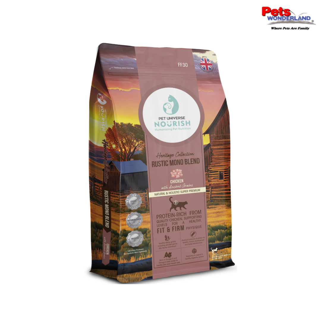 Heritage Collection Rustic Mono Blend (Fit & Firm) Cat Chicken