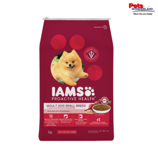IAMS Dog Dry Food Adult Small Breed 8kg