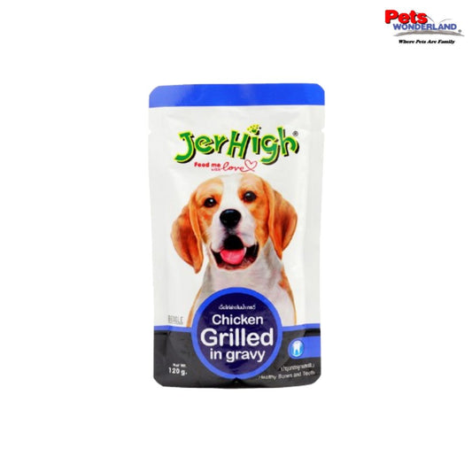 Jerhigh Pouch Grill Chicken 120g