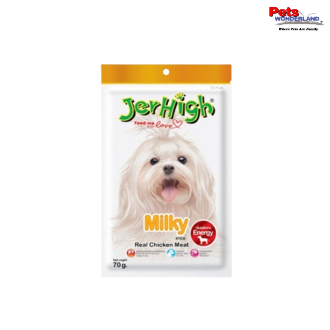 Jerhigh Real Chicken Meat Milky 70g