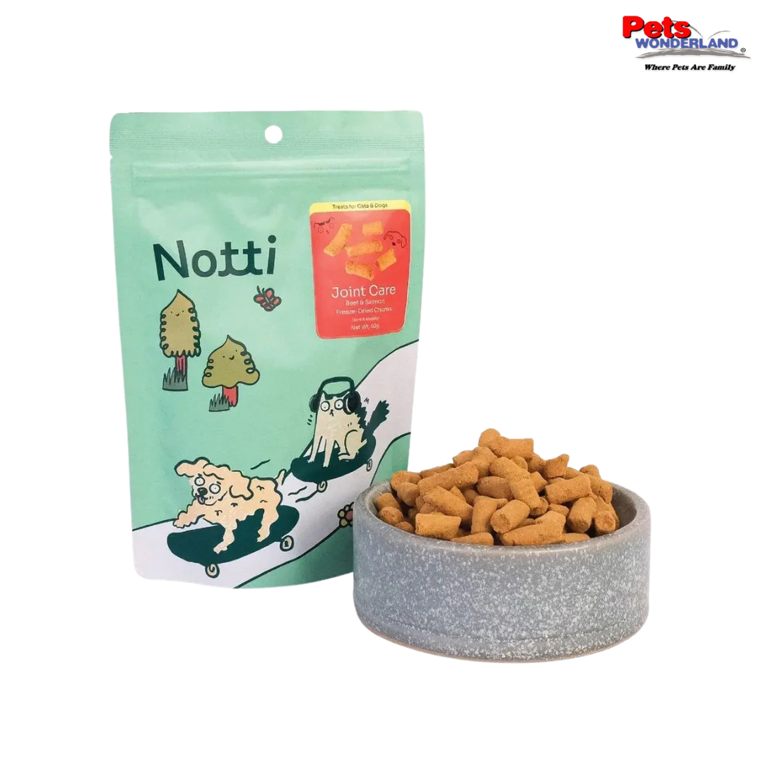 NOTTI Joint Care Beef & Salmon Freeze Dried Chunks 50g