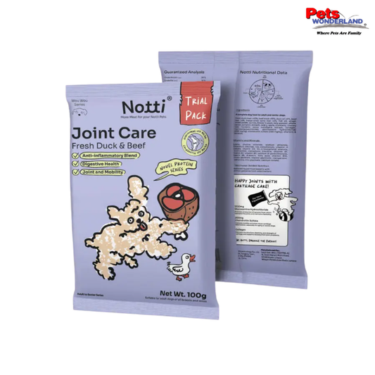 NOTTI Joint Care Fresh Duck & Beef SP Dog Food 100g (Trial Sachet)