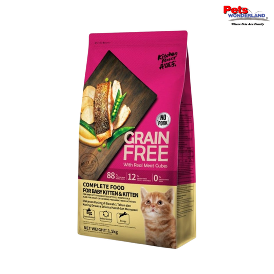 Kitchen Flavor Cat Grain Free Baby Kitten 1.5kg