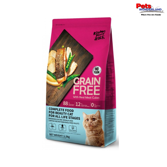 Kitchen Flavor Cat Grain Free Beauty 1.5kg