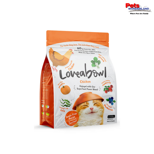 LOVEABOWL Chicken Cat