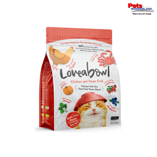 LOVEABOWL Chicken & Crab Cat