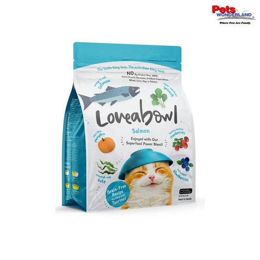 LOVEABOWL Salmon Cat