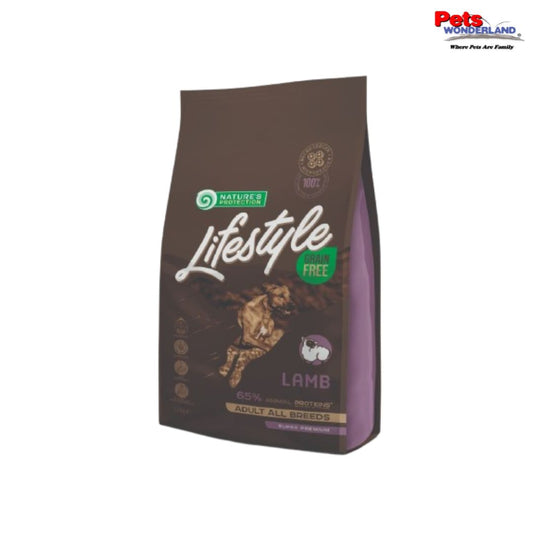 Lifestyle Grain Free Adult Lamb Dog Food 1.5kg