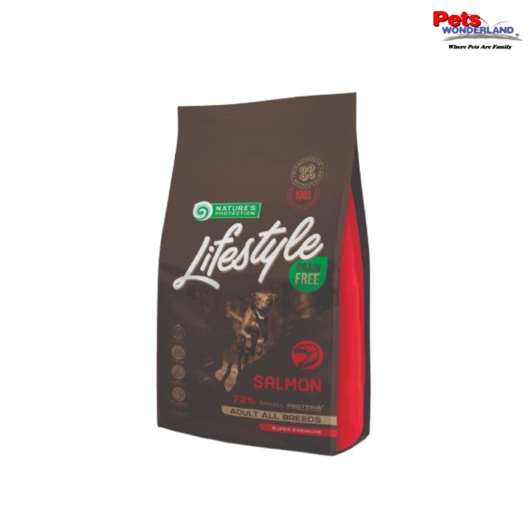 Lifestyle Grain Free Adult Salmon All Breed 1.5kg