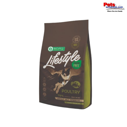 Lifestyle Grain Free Poultry Dog Food 1.5kg