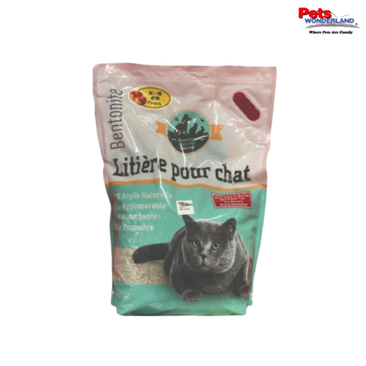 Litiere Pour Chat Premium Cat Litter Peach 10L