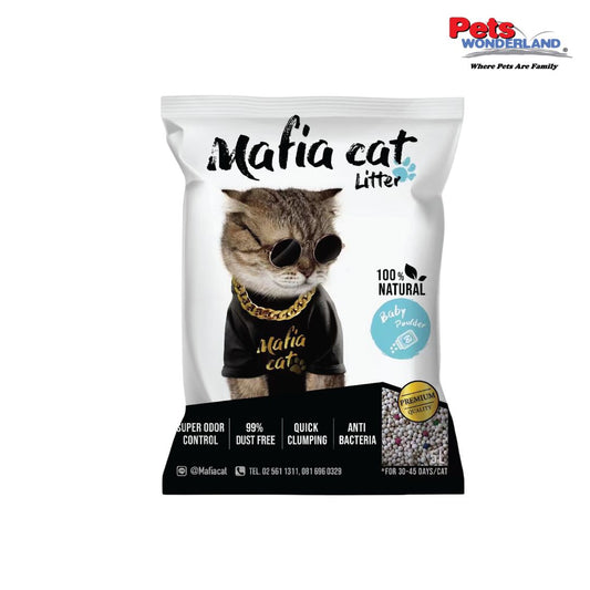 Mafia Bentonite Cat Litter BABY POWDER 10L/6KG