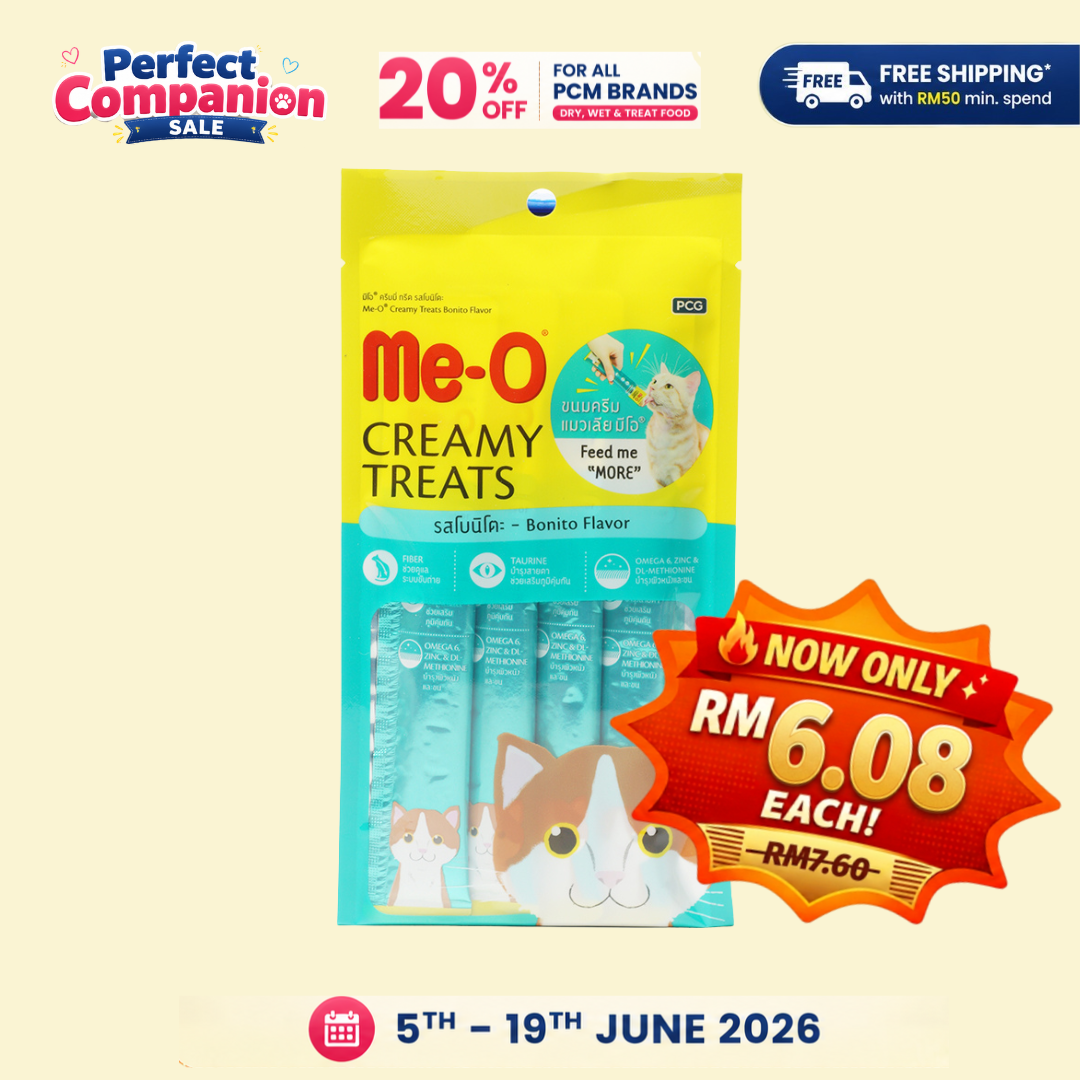 Me-o Cat Creamy Treat Bonito 4X15g