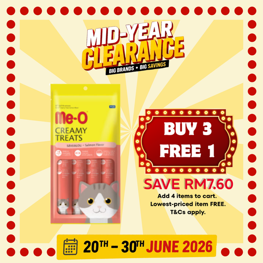 MeO Cat Creamy Treat Salmon 4x15g
