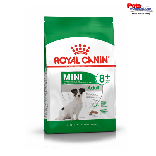 Royal Canin Mini Adult 8+ Dog Dry Food 2kg