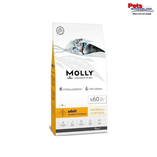 Molly Cat Adult Hairball Chicken