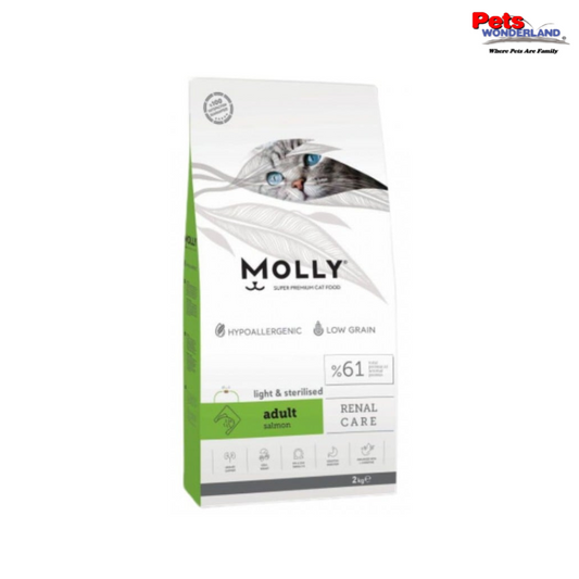 Molly Cat Adult Renal Care Light & Sterilised Salmon