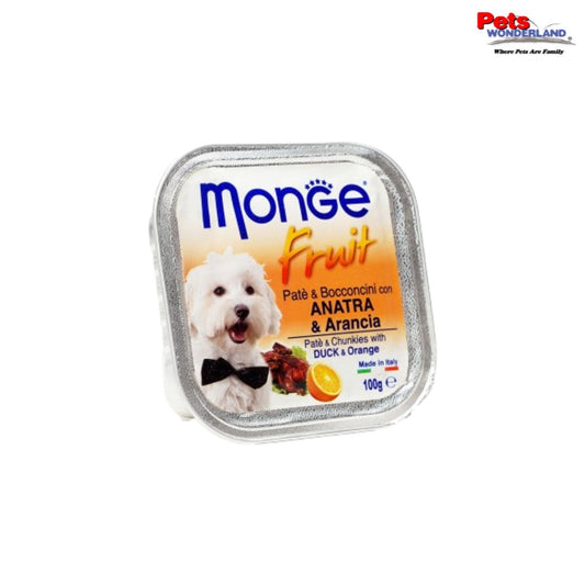 Monge Fruits Duck & Orange 100g