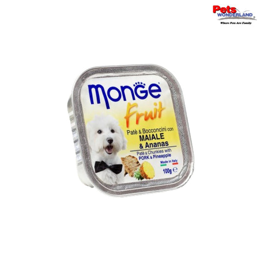 Monge Fruits Pork & Pineapple 100g