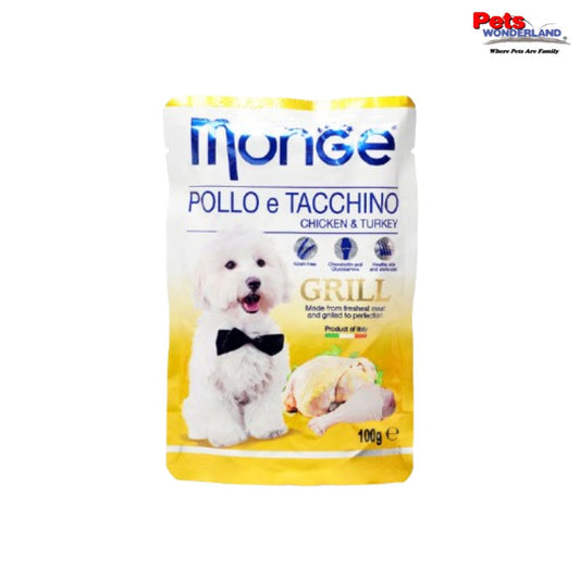 Monge Grill Chicken & Turkey 100g