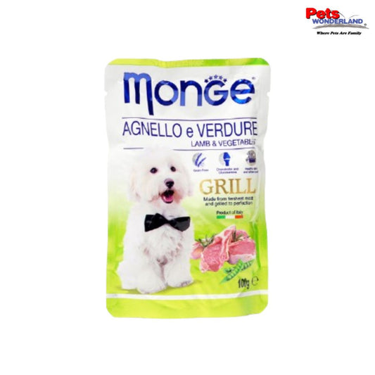 Monge Grill Lamb & Vege 100g