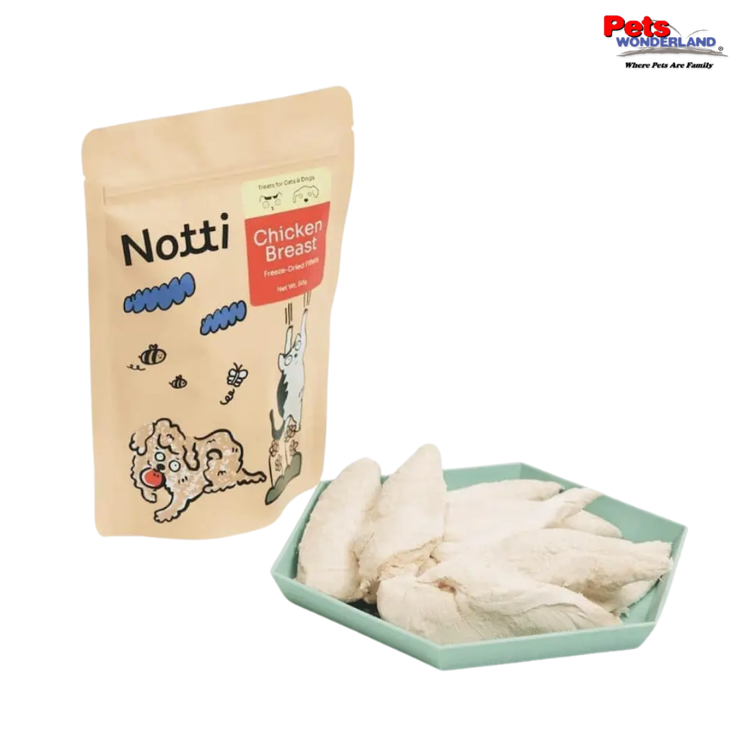 NOTTI Freeze Dried Chicken Breast Fillet 50g