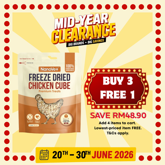 Nanovet Freeze Dried Chicken 200g
