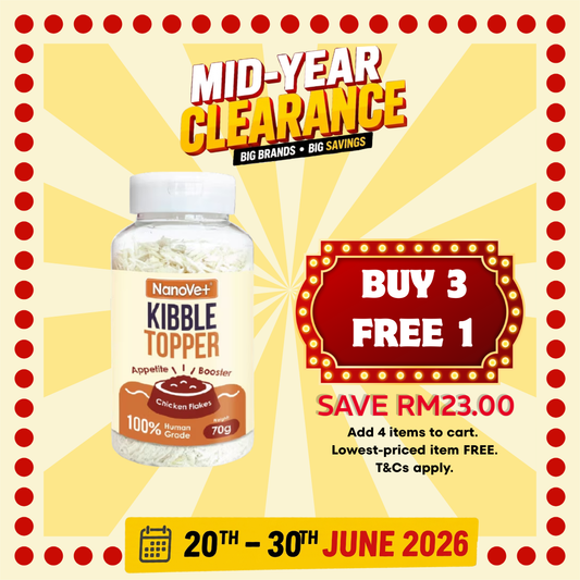 Nanovet Kibble Topper 70g