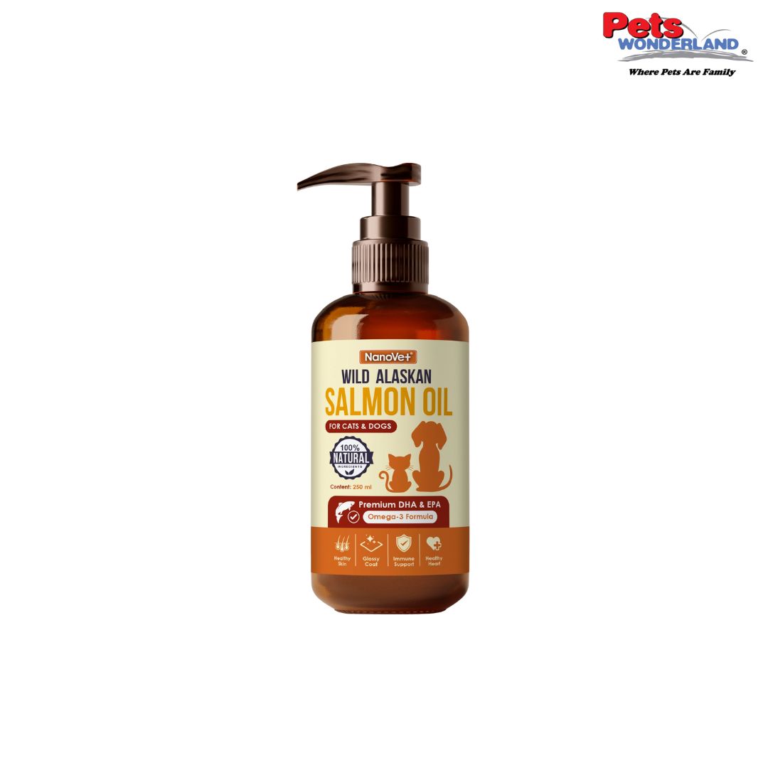 Nanovet Wild Alaska Salmon Oil 100ML