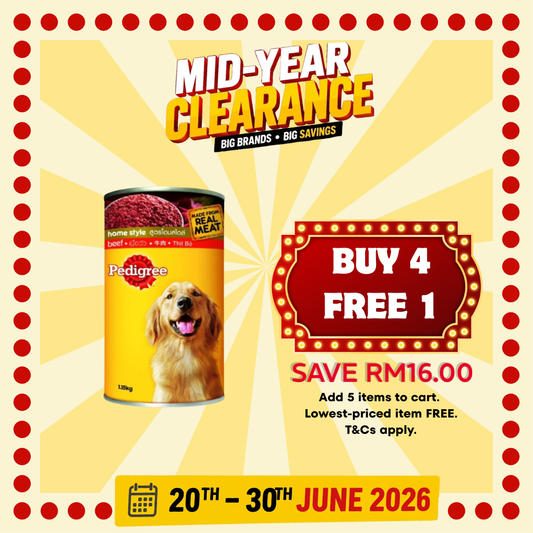 PEDIGREE Can Dog Wet Food Adult Beef 1.15kg