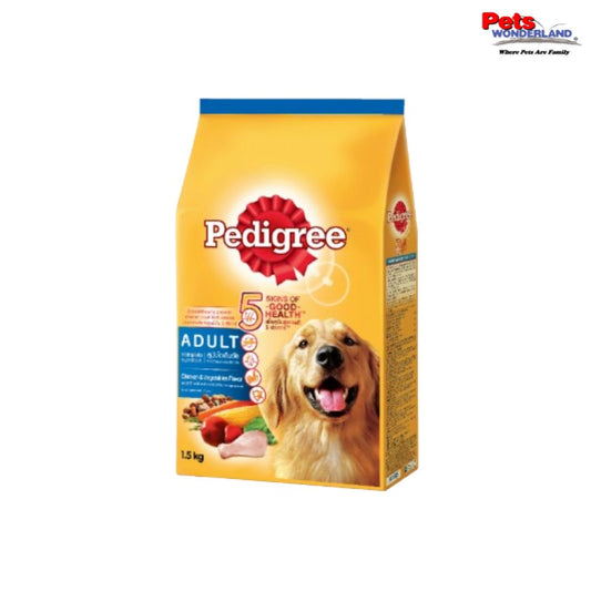 PEDIGREE Dog Dry Food Adult Chicken & Vegetable Flavour 1.5kg