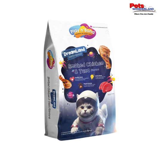 Play N' Bond Meow Space Smoked Chicken & Tuna