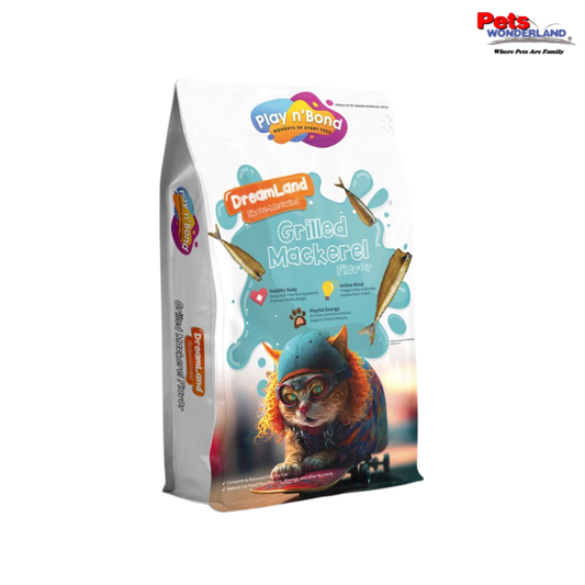 Play N' Bond Skate Meowing Grilled Mackerel