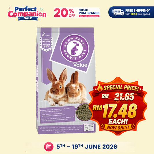 Rabbit Diet Value 3kg (Rabbit Food)