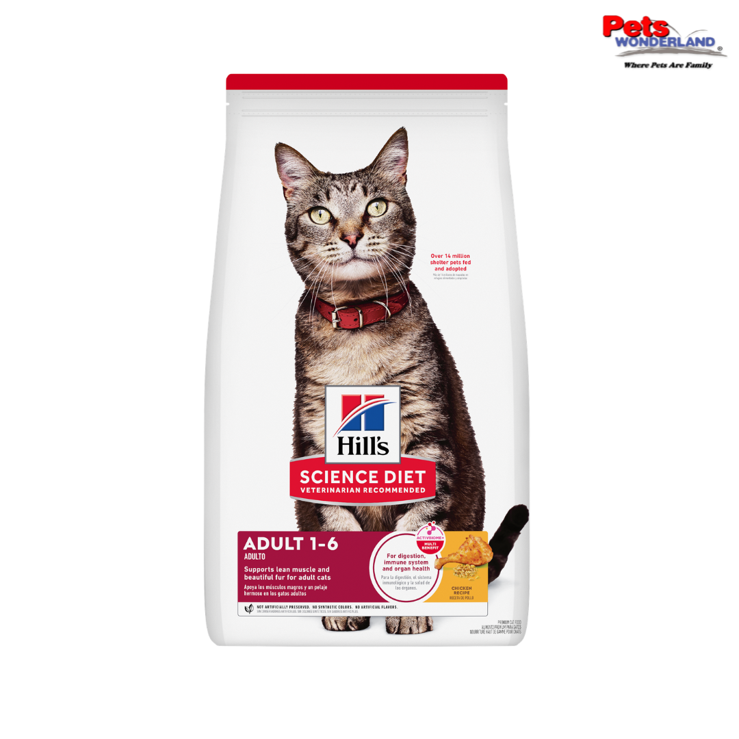 Science Diet Feline Adult Dry Food Chicken 10kg
