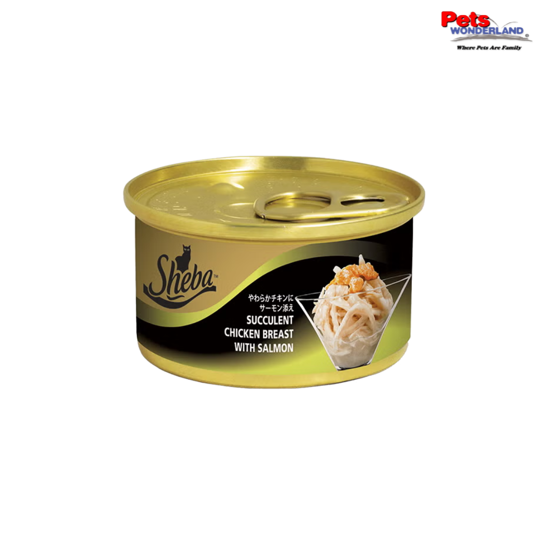Sheba Succulent Chicken Breast with Salmon 85g
