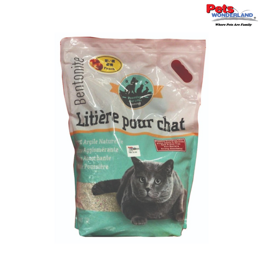 Litiere Pour Chat Premium Cat Litter Peach 10L