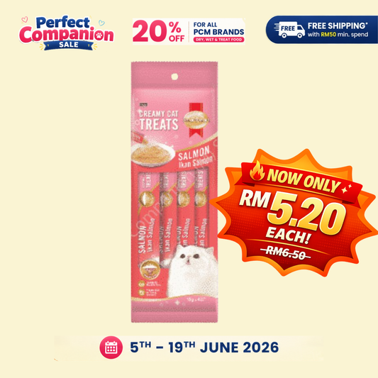 SmartHeart Cat Lick Salmon (15GX4)/Packs