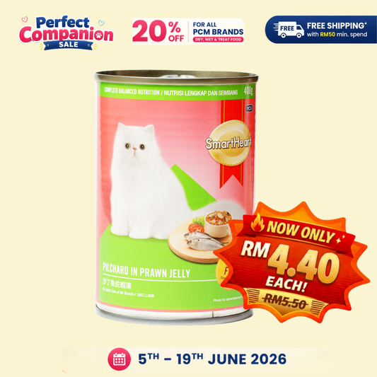 SmartHeart Pilchard in Prawn Jelly 400g