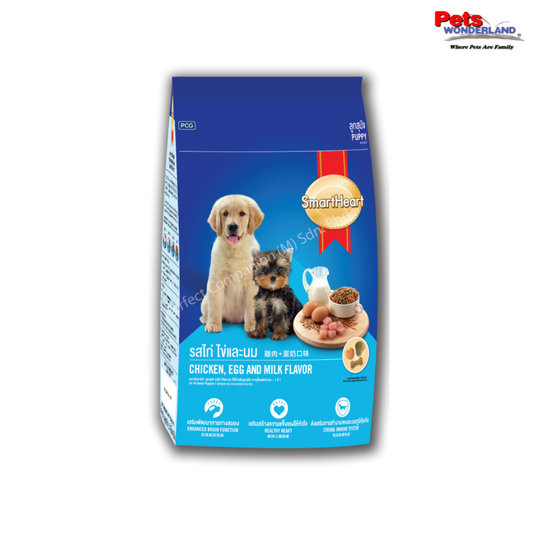 SmartHeart Puppy Food Chicken, Egg And Milk 3kg