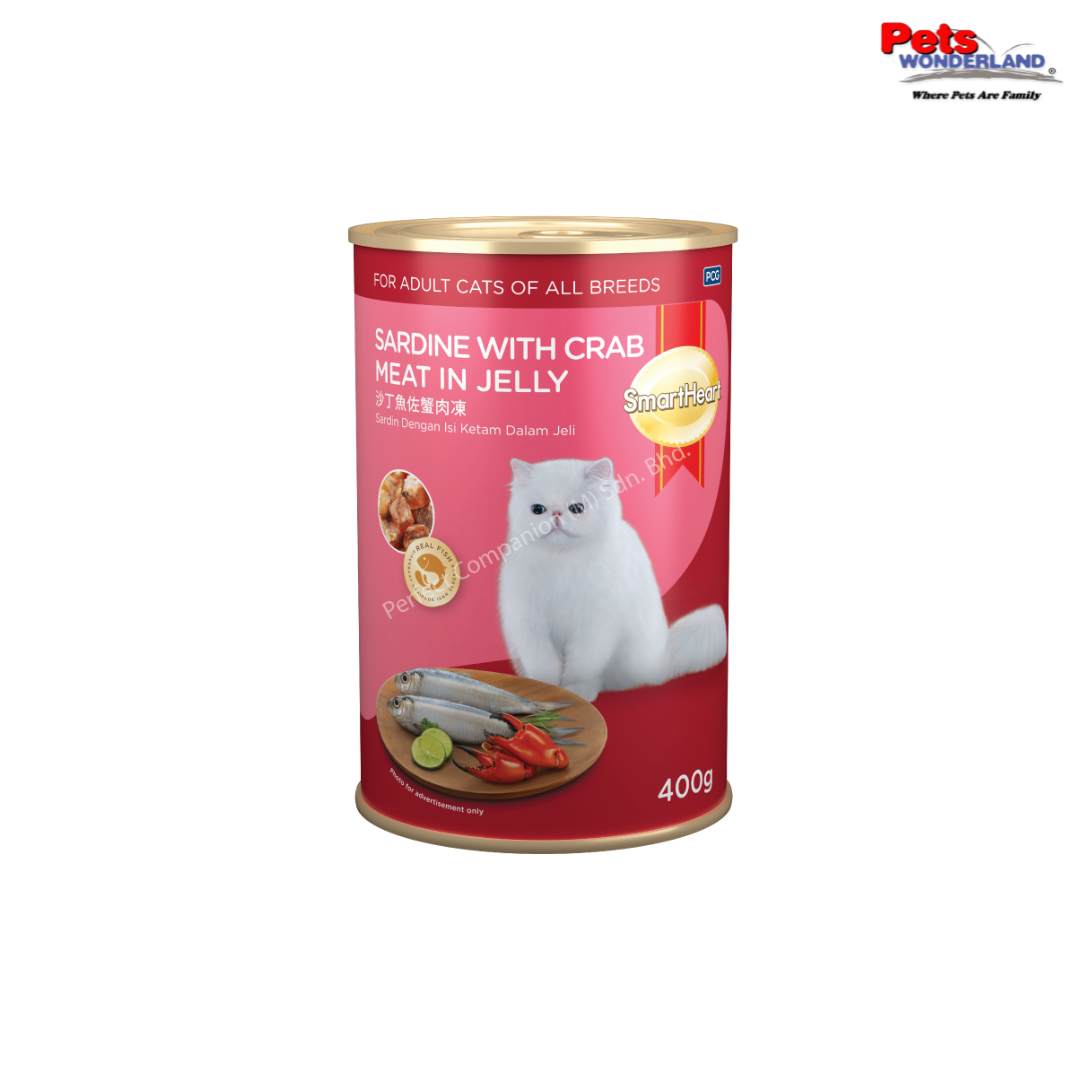 SmartHeart Sardine With Crabmeat in Jelly 400g