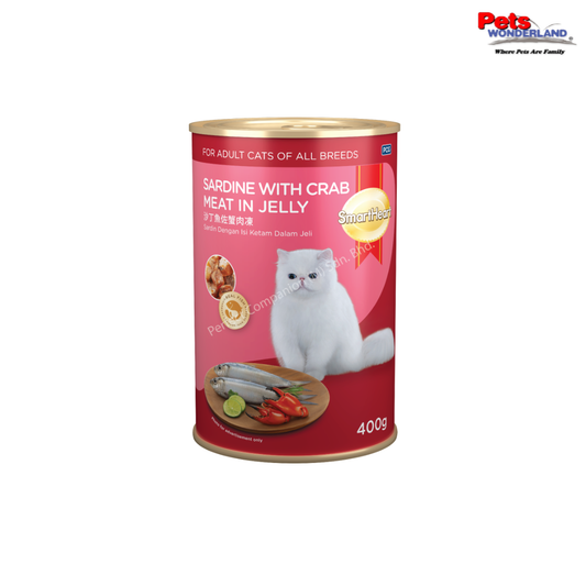 SmartHeart Sardine With Crabmeat in Jelly 400g