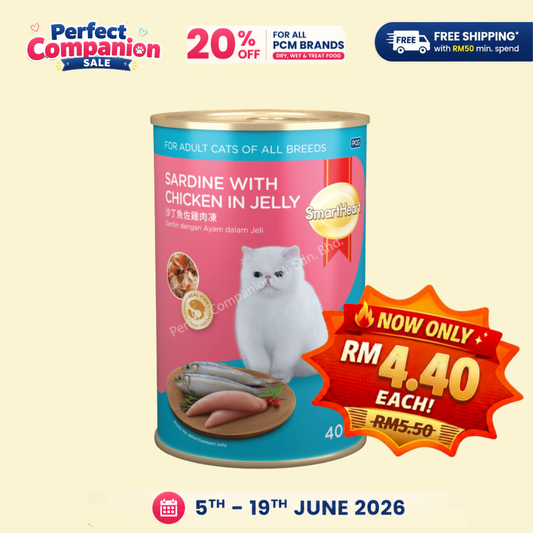 SmartHeart Sardine with Chicken 400g