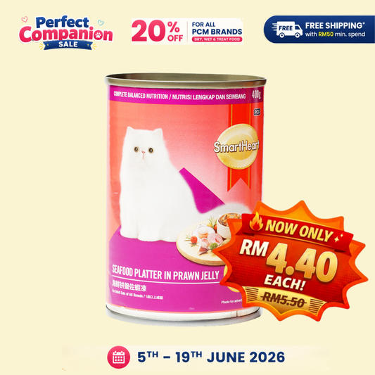 SmartHeart Seafood in Prawn Jelly 400g