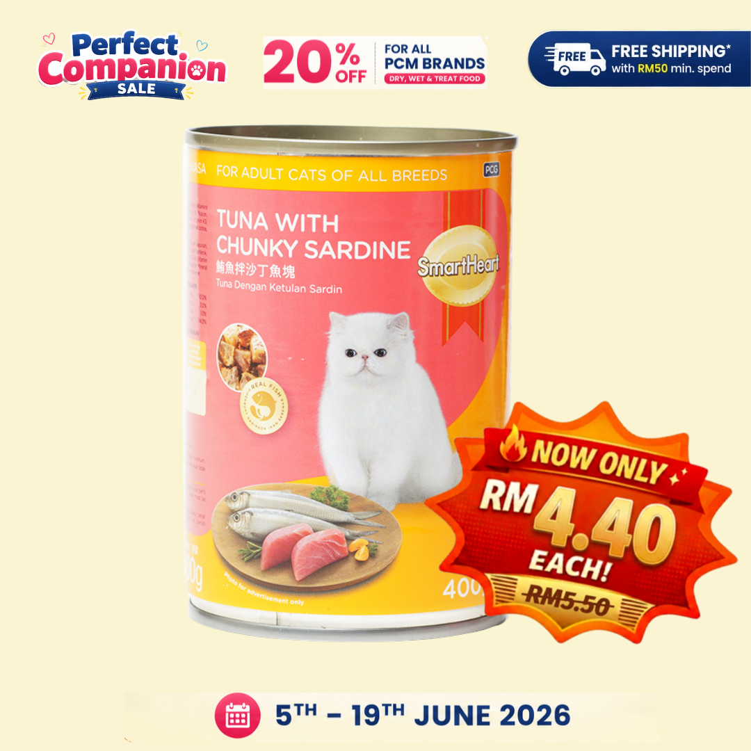 SmartHeart Tuna & Chunky Sardine in Prawn 400g
