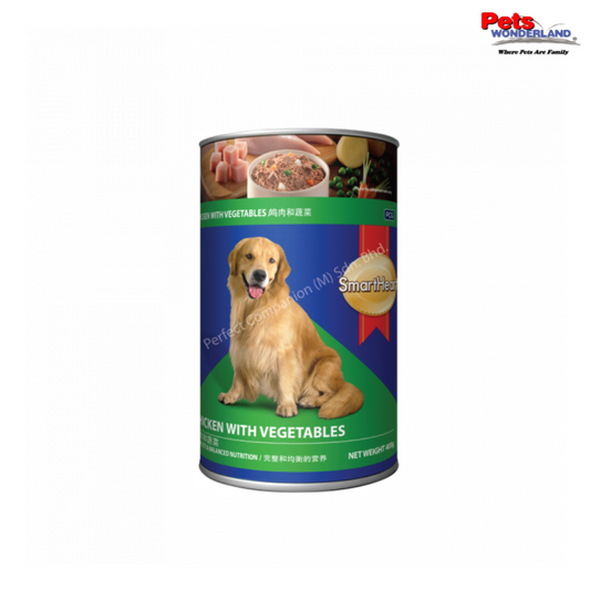 SmartHeart Dog Chicken & Vege 400g